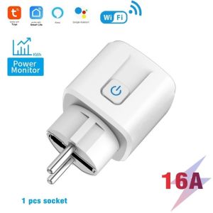 20a cozy WIFI Ổ cắm thông minh Ổ cắm EU Hỗ trợ cuộc sống thông minh Điều khiển ứng dụng hỗ trợ Alexa & Google Home Điều