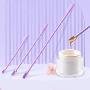 GUAIP Double-Head Soft Beauty Tools Kitchen Accessories Face  Brush Last Drop Scoop Deep Bottle Scraper Makeup Brushes Silicone Spatula Cosmetics Spoon