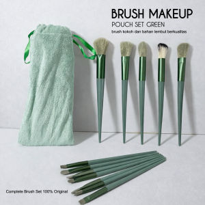 Set Kuas Make Up Brush Koas Makeup Eyeshadow Eyebrow Highlighter Foundation Blush on Coesmtic