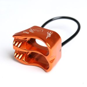 FIGHTINPC Hardware Be-lay Rappel Device Safety Ring Downhill Climbing Descender Outdoor Sports ATC Rock Climbing Rappel Survival Equipment