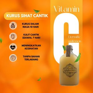 Dermific SSSLemon 200ml – Organic Lemon Detox Drink Slim & Detox Tanpa Gula