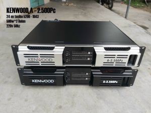 CỤC ĐẨY CÔNG SUẤT Kenwood A-2500Pc 24 sò lớn Toshiba 8 biến trở. mặt phay nhôm nguôn đồng tròn ( sản phẩm nhập khẩu ) năm 2023 - Gia Khang Shop