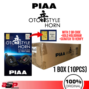 100% ORIGINAL PIAA OTO Style Horn 400Hz/500Hz 1 BOX / 10 SETS