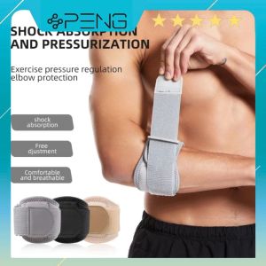 Bó khuỷu tay elbow thể thao cao cấp có đệm EVA băng khuỷu tay giảm chấn có dây điều chỉnh cao cấp chính hãng
