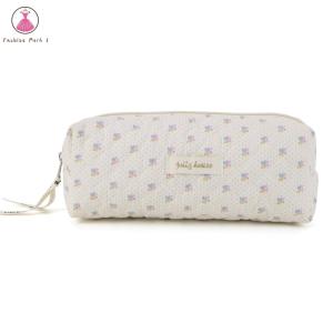 Women Girls Floral Cosmetic Pouch with Multiple Pockets for Makeup and Coin Storage