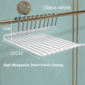 Pant Clothes Closet Pull Out Trouser Closet Multifunctional Wardrobe Rail Hanger Ball Bearing Rack Retractable Clothes Hat Storage Adjustable Space Saving
