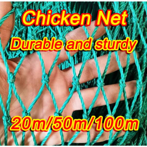 High-Quality Multi-Purpose Fishing Net 100M/50M/20M Durable Polyethylene Chicken Net for Outdoor Poultry Farming Free Range Mesh