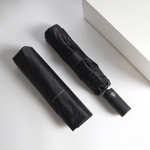 Parachase Automatic Umbrella for Women 420T Black Coating Sun Umbrella Windproof Strong 7K Folding Parasol Umbrellas UV Coating