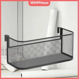 WHPHous Bedside Hanging Storage Basket Space Saving Multifunctional Metal Bedside Shelf For Hotel Office Dorm Bed & Bunk Bed Bedroom