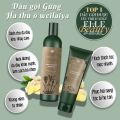Set mini Gội-Xả Weilaiya Chính Hãng Tinh Chất Gừng Hà Thủ Ô (Nhãn Nâu) 20ml Hỗ Trợ Mọc Tóc Ngăn Rụng Tóc - Cho Da Đầu Khô-Kavia Store. 