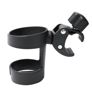 360 Degrees Rotation Holder for Bike Pushchair Wheelchair Walker Fits Most Cups Gifts for Relatives