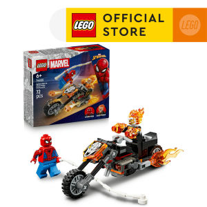 LEGO Super Heroes Marvel 76335 Spider-Man vs. Ghost Rider Motorcycle (72 Pieces)