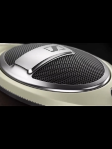 Sennheiser HD599 Open-Back Headphones Ivory Beige 3m Cable 6.3mm Plug 50mm Drivers 12-38500Hz Frequency Response Velour Earpads