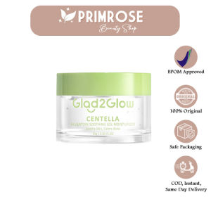 GLAD2GLOW Centella Allantoin Soothing Gel Moisturizer 30gr 55gr - G2G Pelembab Menenangkan Wajah