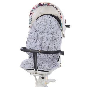 A YAYA 4 Cao Ghế Xe Đẩy Trẻ em Pram Cushion Lót Pad Bé Cổ Hỗ Trợ Gối Xe Ghế Phim hoạt hình Pushchair Xe Mat Xe Đẩy Em bé Đệm Xe đẩy Nệm Phụ Kiện xe đẩy