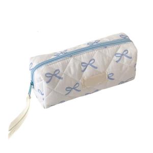 Multipurpose Pen Bag Large Capacity Pencil Case 7.55x3.38x2.91Inch Travel Pen Pouches Travel Makeup Bag for Girl Women