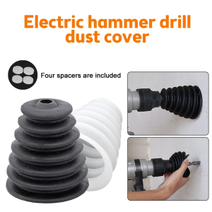 🔥SG STOCK🔥Portable Electric Hammer Practical Ceiling Drill Dust Cover Hole Saw Silicone Collector Catcher Home Tool Extractor Bowl