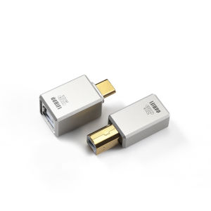 DD ddHiFi TC01B / TC01BF HiFi Quality USB-B to USB-C Adapter Converter with CNC Machined Unibody and Gold-Plated Connectors