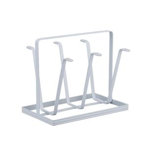 Kitchen Metal Utensils Cup Holder Stand Glass Mug Drainer Tray Drinkware Drying Shelf Organizer