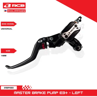 RCB E3+ Master Brake Pump (RH) and Master Clutch Pump (LH) 14MM - Universal