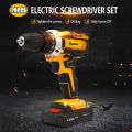 🔥MUWEI🔥Cordless Electric Screwdriver 288VF Impact Drill Impact Wrench Rechargeable Li-on Battery Hand Drill Set Impact Drilling Screw Driver Power Tool  电钻 螺丝刀 电动扳手. 