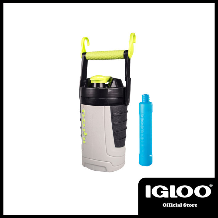Igloo Proformance Cooler Jug w/ Freeze Stick (Grey/Black/Green)