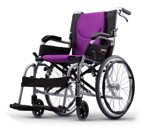 Karma รถเข็น อลูมิเนียม วีลแชร์ขนาดเล็ก น้ําหนักเบา รุ่น Ergo Lite 2 Lightweight Aluminum Wheelchair