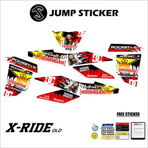 STIKER STRIPING X-RIDE OLD GRAFIS VARIASI 015