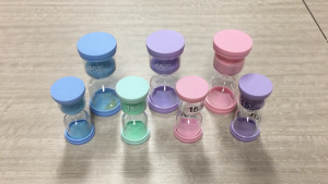 Sand Timer Colorful Hourglass Sandglass Timer 3/5/15/30 Minutes Sand Clock Timer for Game Classroom Home Office Kid Toy