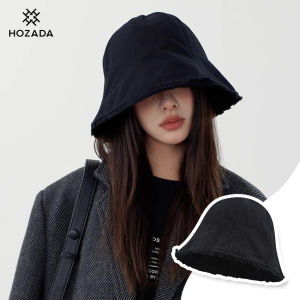 HOZADA Fishmerman Hat Sun Cap Design Beach Hat Foldable Sun-proof Hat Casual Sun Hats Portable Fisherman Cap Large Brim Cap Sun Protection Cap UV Protection Hats for Summer Outdoor Travel