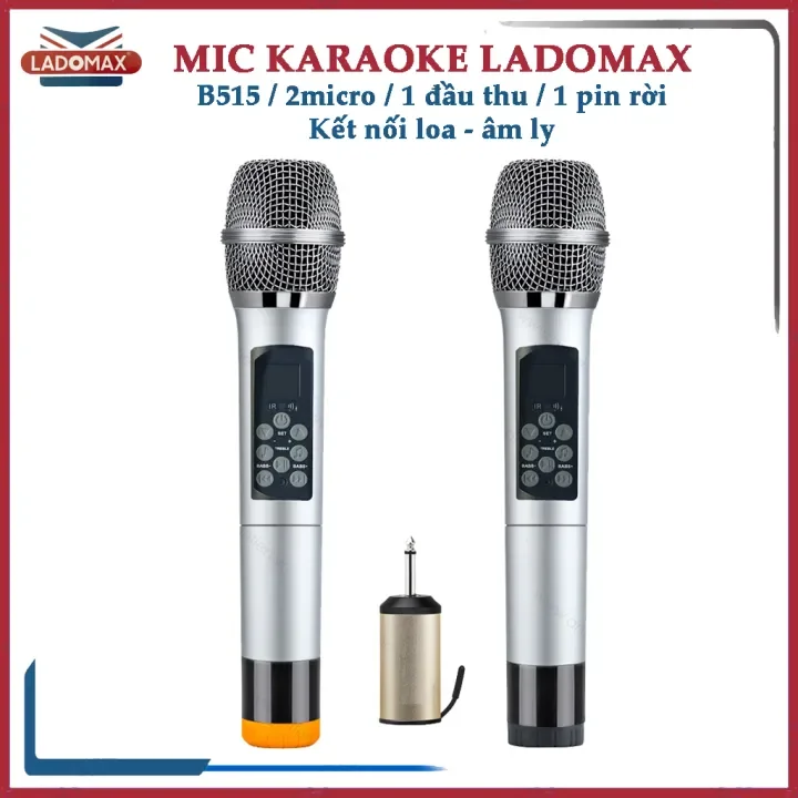 MICRO LOA KÉO LADOMAX U-A515 - Thu âm tốt, âm thanh chuyên nghiệp