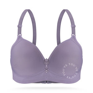 Youve (YouHave) BH Wanita Bra Wanita Cup Jumbo Besar C BH Tanpa Kawat 100037