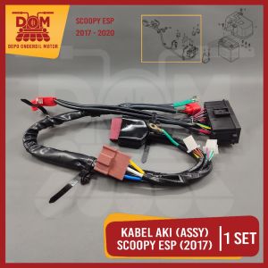 Kabel Aki Assy Scoopy eSP 2017 (TOKAIDO) Cable Cabel Body Bodi Skun Accu Honda Scoopy Fi eSP 2017