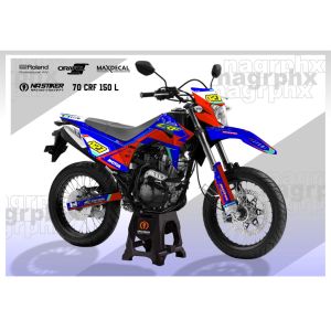 Decal CRF 150L full body CRF-70 BISA CUSTOM