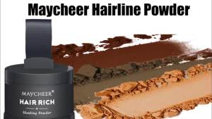 Maycheer Hairline Powder for Women - Hair Rich Shading Powder 30 Colors Magic Root Cover Up (22 Beige)