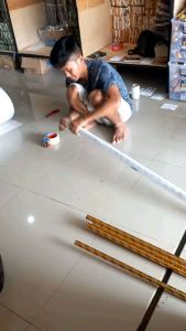 batang gorden 1.5m besi gorden 1.5meter tiang gorden 150cm
