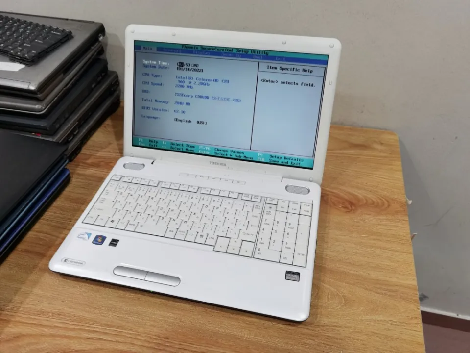 Laptop Toshiba Dynabook 35KWH White LED 15.6inch ( Intel® Celeron