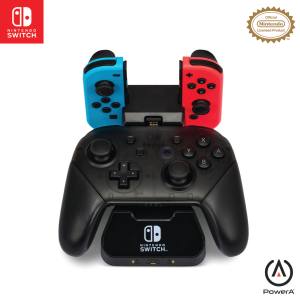 PowerA Controller Charging Base for Nintendo Switch & OLED/Lite (Officially Licensed)