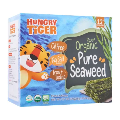 Hungry Tiger Pure Seaweed Baby Snacks