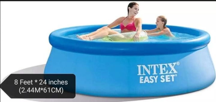 Intex Pool Inside Out Intex Easy Set Up DIY Inflatable Pool Indoor and Outdoor | Lazada PH