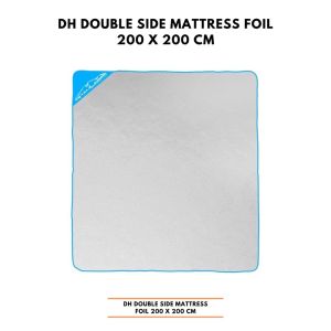 MATRAS CAMPING ALUMINIUM FOIL DHAULAGIRI 200 CM X 200 CM MATRAS GUNUNG ALAS TIDUR KEMPING OUTDOOR HIKING PIKNIK