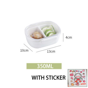 950ML Lunch Box Bento Box Microwave Safe Refrigerator Box Salad Fruit Box Keep Fresh Compartment Lun
