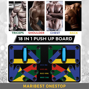 18 in 1 Foldable Push Up Board Push Up Stand Home Fitness Equipment Push Up Stand Home Pushup Gym Peralatan Gym 俯卧撑