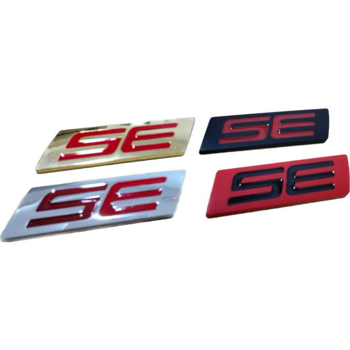 Original Perodua Genuine Myvi Se Rear Word Emblem Logo Lazada