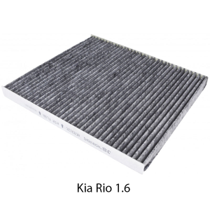 Lọc gió điều hòa than hoạt tính Kia Rio 2006 2007 2008 2009 2010 2011 mã AC9312C của JS Asakashi Nhật Bản