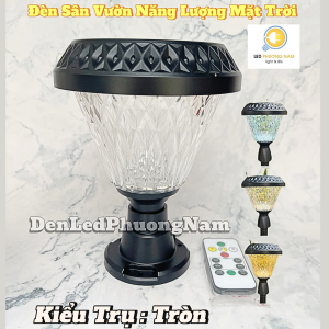 Đèn Trụ Cổng Đèn Sân Vườn Đèn Trụ Sân Năng Lượng Mặt Trời