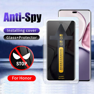 One-Click Easy Installation Privacy Tempered Glass for HONOR X9a 5G X9b X9C X9 Anti Peeping Screen Protector Film