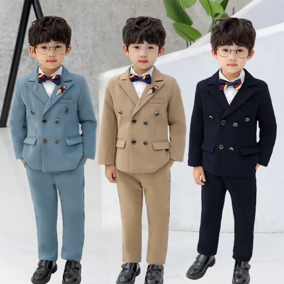 2PC Toddler Boys Clothes Outfit Baby Child Kids Boy Clothing Party Wedding  Suits Outfits Sets