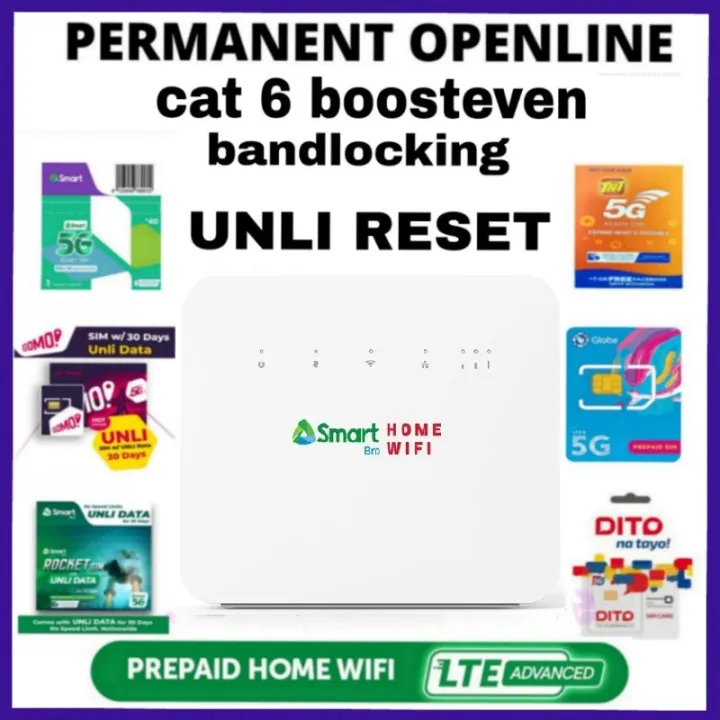 Smart Bro Home WiFi LTE-Advanced R281 (OPENLINE) | Lazada PH