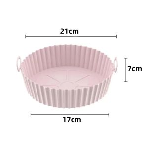 Có thể tái sử dụng cho gia đình và nhà bếp Chất liệu silicon Phụ kiện nhà bếp Nồi chiên không khí Giấy lò nướng Nồi chiên không khí Nướng giấy nướng Dụng cụ nướng Bar2026
